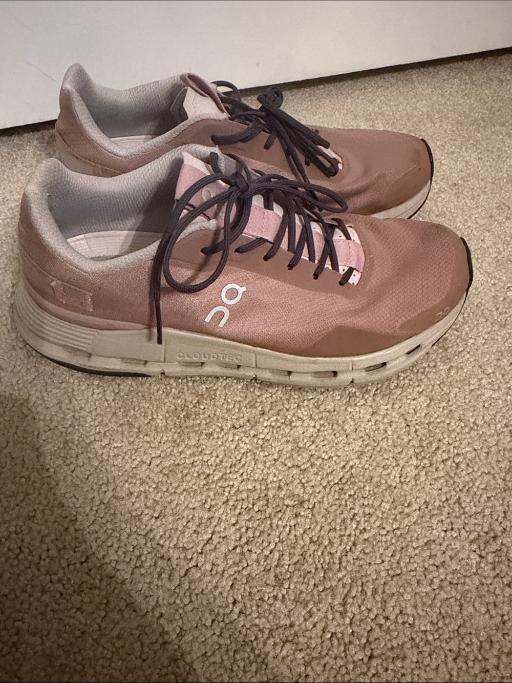 On Running Women's Cloud Running Shoes - Rose Taupe